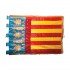 BANDERA DE VALENCIA BORDADO A MANO