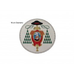 Escudo Bordado A Mano Religiosos 16-cm Diametro
