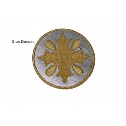 Escudo Bordado A Mano Religiosos 12-cm Diametro