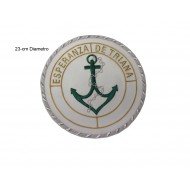 Escudo Bordado A Mano Esperanza de Triana