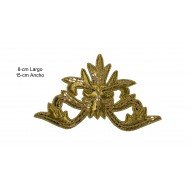 Escudo Bordado A Mano Religiosos 8x15-cm