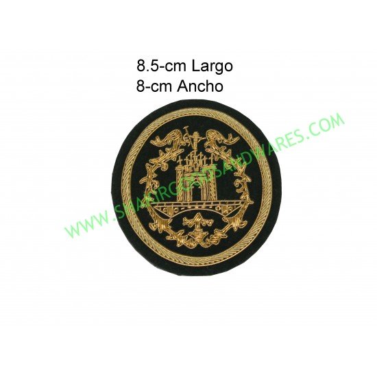 Religiosos hand made badge 8.5-cmx8-cm