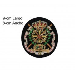 Escudo Bordado A Mano 9-cmx8-cm