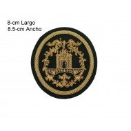 Escudo Bordado A Mano 8-cmx8.5-cm