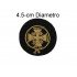 Escudo Bordado A Mano 4.5-cm Diametro