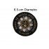 Escudo Bordado A Mano 6.5-cm Diametro