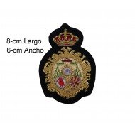 Escudo Bordado A Mano 8-cmx6-cm