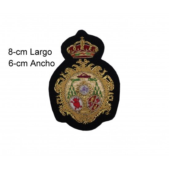 Escudo Bordado A Mano 8-cmx6-cm