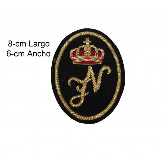 Escudo Bordado A Mano 8-cmx6-cm