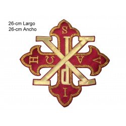 Escudo Bordado A Mano 26-cmx26-cm