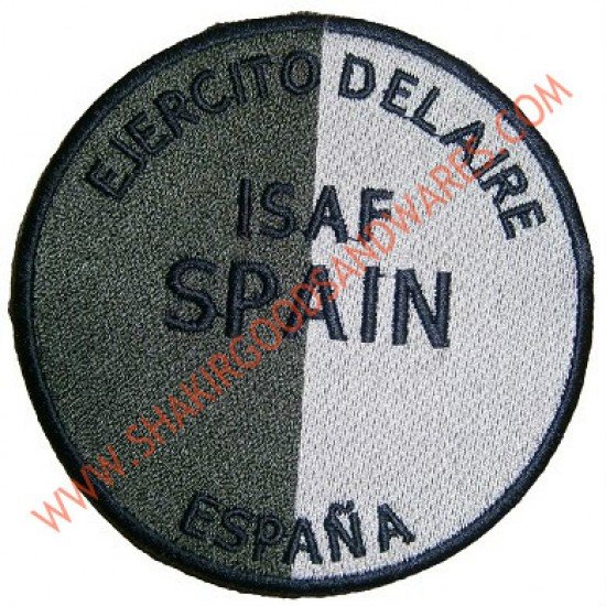 ESCUDO DE EJERCITO DEL AIRE ISAF ESPAÑA